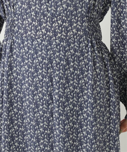 RAY CASSIN（レイカズン）の「フラワーシルエット切替ワンピース（ワンピース・レディース・ブルー/ブラウン/ブラック・FREE）」の11枚目の写真