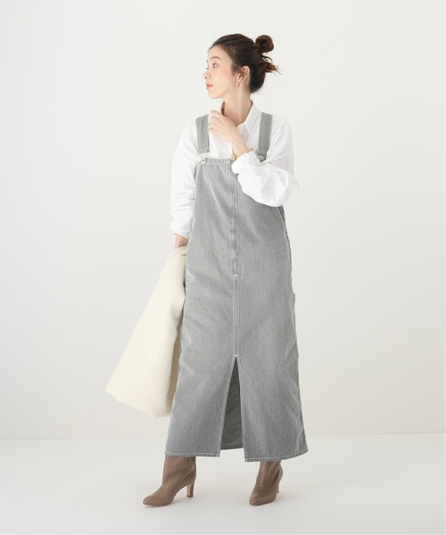 plage（プラージュ）の「Overall スカート◆（ワンピース・レディース・ブラック・38/36）」の2枚目の写真