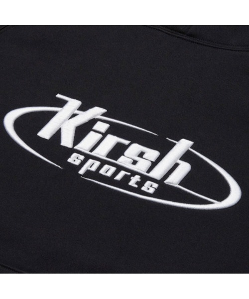 A'GEM/9 × .kom『KIRSH/キルシー』SPORTS CIRCLE LOGO HOODIE
