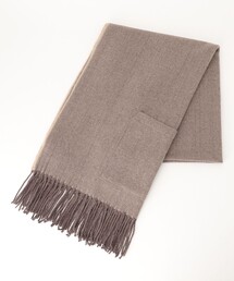 ANY | 【洗える】ヘリンボンポケット付大判 ショール(ストール/ショール)