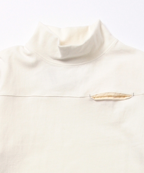 BEAMS BOY（ビームスボーイ）の「BEAMS BOY / 天竺 フットボール ハイネック ワンピース（ワンピース・レディース・ホワイト/グレー/ブラック・ONE SIZE）」の22枚目の写真