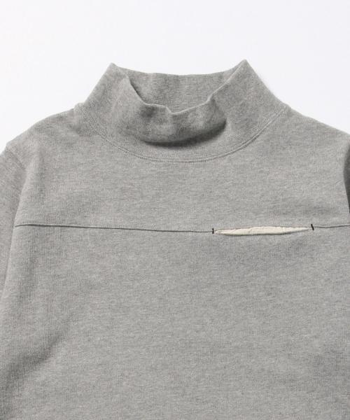 BEAMS BOY（ビームスボーイ）の「BEAMS BOY / 天竺 フットボール ハイネック ワンピース（ワンピース・レディース・ホワイト/グレー/ブラック・ONE SIZE）」の10枚目の写真