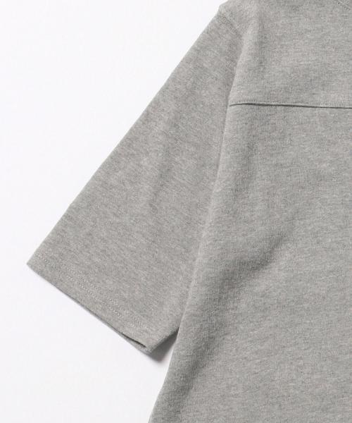 BEAMS BOY（ビームスボーイ）の「BEAMS BOY / 天竺 フットボール ハイネック ワンピース（ワンピース・レディース・ホワイト/グレー/ブラック・ONE SIZE）」の11枚目の写真