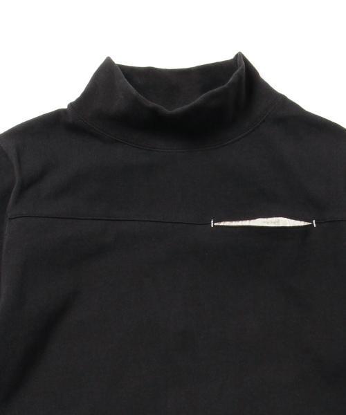 BEAMS BOY（ビームスボーイ）の「BEAMS BOY / 天竺 フットボール ハイネック ワンピース（ワンピース・レディース・ホワイト/グレー/ブラック・ONE SIZE）」の12枚目の写真