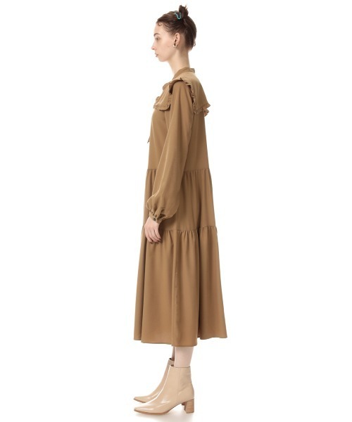セーラジャケット ワンピース SLY | LACE UP GATHER ショートワンピース (ワンピース(ミニ