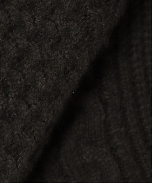 Simplicite（サンプリシテ）の「キュウシンケーブルプルオーバー◆（ニット/セーター・レディース・ブラック/ベージュ/ボルドー/ナチュラル・FREE）」の19枚目の写真