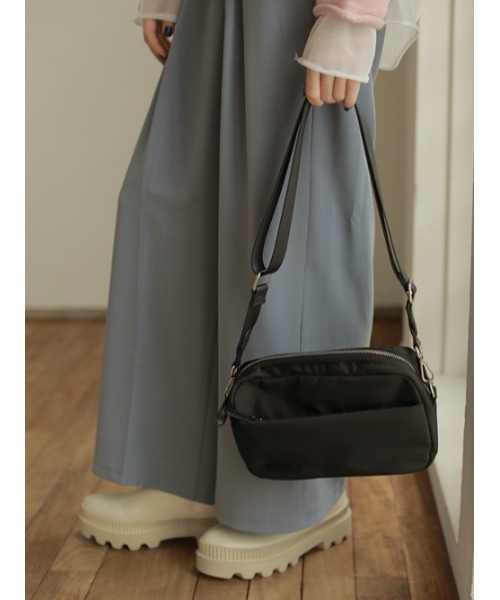 AMAIL(アマイル)の「AM genderless nylon bag(ショルダーバッグ・レディース・ブラック・FREE)」の9枚目の写真