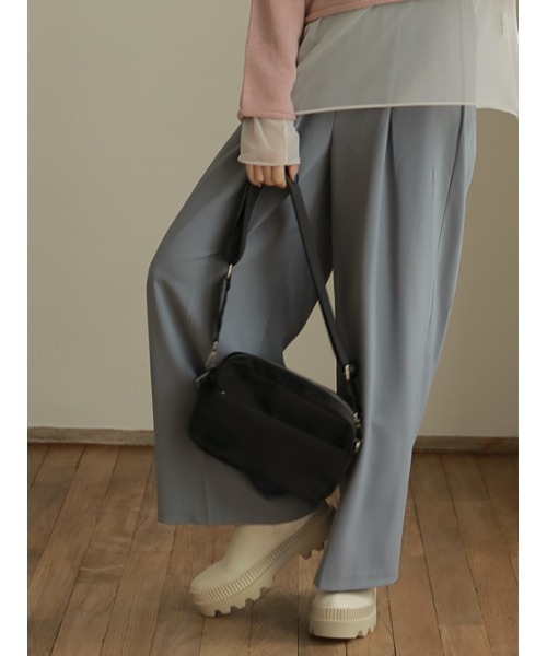 AMAIL(アマイル)の「AM genderless nylon bag(ショルダーバッグ・レディース・ブラック・FREE)」の14枚目の写真