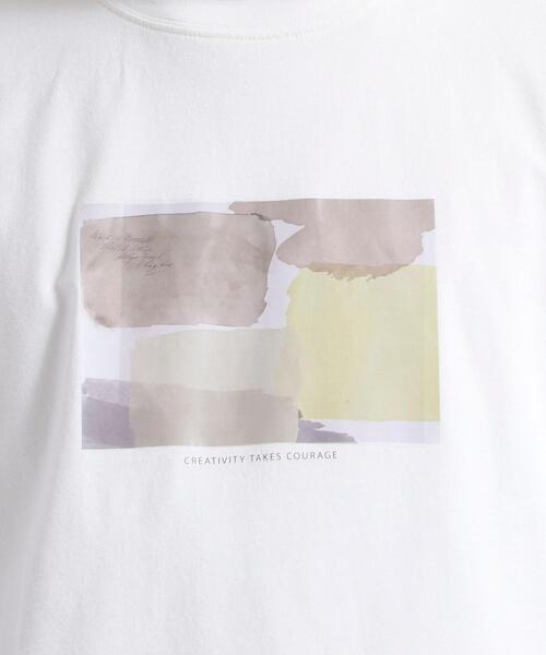 coen(コーエン)の「アートプリントモックネック長袖Tシャツ(Tシャツ/カットソー・メンズ・ホワイト/ダークグレー/その他1/その他2・SMALL/MEDIUM/LARGE/X-LARGE)」の21枚目の写真
