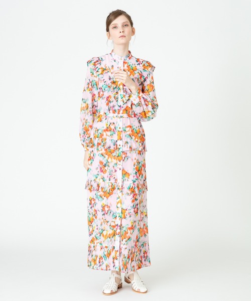 Loulou Willoughby Willoughby ルルウィルビー のワンピース Willoughby ルルウィルビー のファッション ワンピース ドレス カスリフラワープリーツワンピース ワンピース ワンピース Loulou あす楽 送料無料 Loulou Willoughby Willoughby ルルウィルビー のワンピース Willoughby ルルウィルビー のファッション ワンピース ドレス カスリフラワープリーツワンピース ワンピース ワンピース Loulou あす楽 送料無料