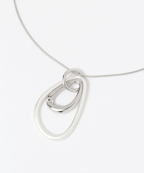 LEPSIM（レプシィム）の「3WAYスライドネックレス　261497（ネックレス・レディース・シルバー/ゴールド/シルバー×ゴールド・ONE SIZE）」の2枚目の写真