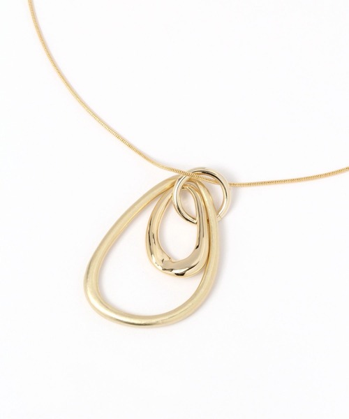 LEPSIM（レプシィム）の「3WAYスライドネックレス　261497（ネックレス・レディース・シルバー/ゴールド/シルバー×ゴールド・ONE SIZE）」の3枚目の写真