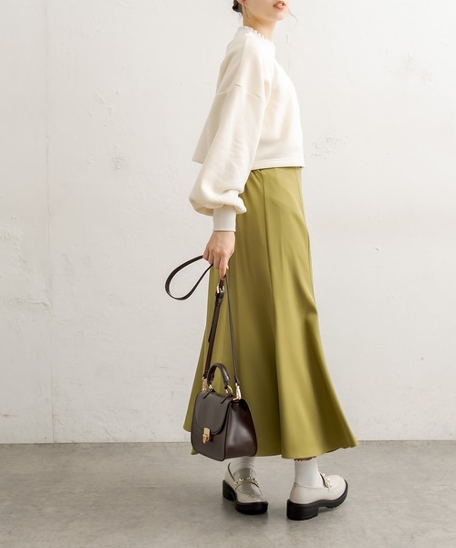 OLIVE des OLIVE（オリーブデオリーブ）の「ダブルフロントお得set（カーディガン/ボレロ・レディース・グリーン/パープル/ブラウン/ブラック/アイボリー・FREE）」の7枚目の写真