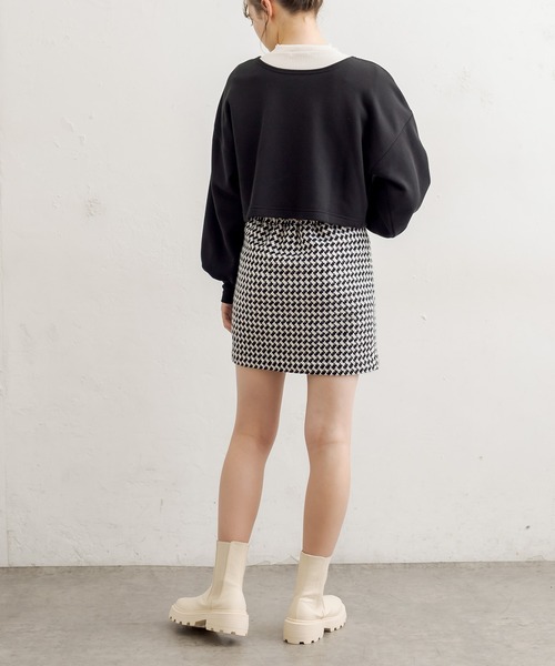 OLIVE des OLIVE（オリーブデオリーブ）の「ダブルフロントお得set（カーディガン/ボレロ・レディース・グリーン/パープル/ブラウン/ブラック/アイボリー・FREE）」の15枚目の写真