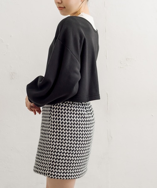 OLIVE des OLIVE（オリーブデオリーブ）の「ダブルフロントお得set（カーディガン/ボレロ・レディース・グリーン/パープル/ブラウン/ブラック/アイボリー・FREE）」の17枚目の写真