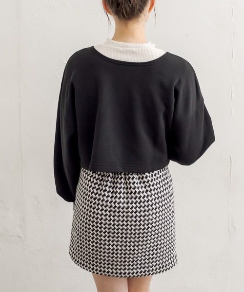 OLIVE des OLIVE（オリーブデオリーブ）の「ダブルフロントお得set（カーディガン/ボレロ・レディース・グリーン/パープル/ブラウン/ブラック/アイボリー・FREE）」の18枚目の写真