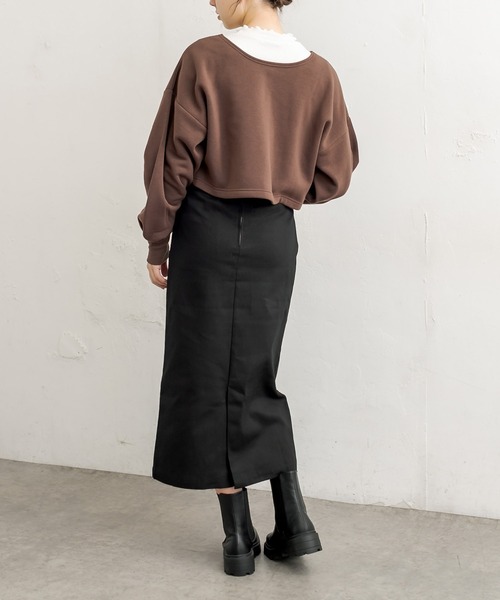 OLIVE des OLIVE（オリーブデオリーブ）の「ダブルフロントお得set（カーディガン/ボレロ・レディース・グリーン/パープル/ブラウン/ブラック/アイボリー・FREE）」の21枚目の写真