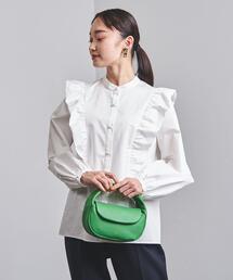 UNITED ARROWS | ＜UNITED ARROWS＞C パールモチーフ フリル ブラウス B†(シャツ/ブラウス)