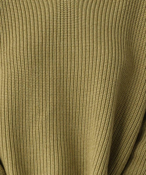A part by(アパートバイ)の「7GCoAcカイキンショートプルオーバー 268961(ニット/セーター・レディース・ネイビー/ライトグリーン/アイボリー・FREE)」の14枚目の写真