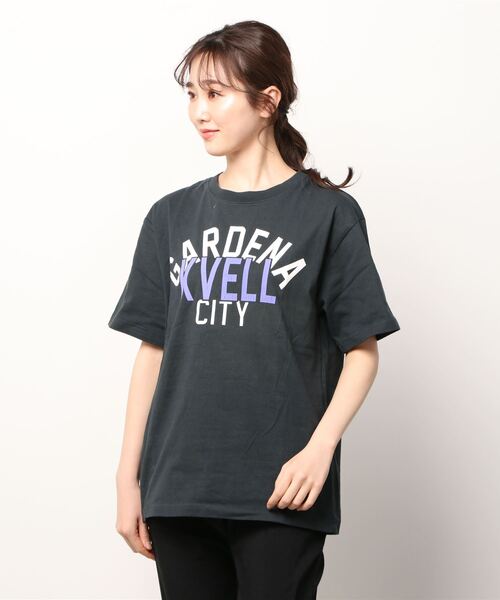 INNOCENT(イノセント)の「『RDS』プリントTシャツ(Tシャツ/カットソー・レディース・ホワイト/ブルー/スミクロ・MEDIUM/LARGE/FREE)」の5枚目の写真