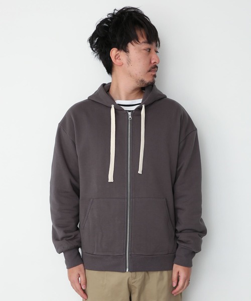 URBAN RESEARCH Sonny Label(アーバンリサーチサニーレーベル)の「ヘビーウェイトZIPパーカー(パーカー・メンズ・ブルー系その他/チャコールグレー/ホワイト系その他/グレー系その他・MEDIUM/LARGE)」の20枚目の写真