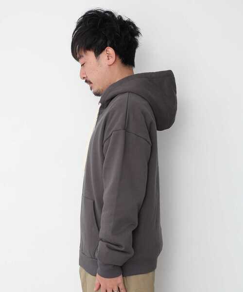 URBAN RESEARCH Sonny Label(アーバンリサーチサニーレーベル)の「ヘビーウェイトZIPパーカー(パーカー・メンズ・ブルー系その他/チャコールグレー/ホワイト系その他/グレー系その他・MEDIUM/LARGE)」の21枚目の写真