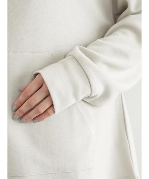 Green Parks(グリーンパークス)の「ハーフZipプルオーバー*(パーカー・レディース・サックスブルー/グリーン/ライトベージュ・FREE)」の10枚目の写真