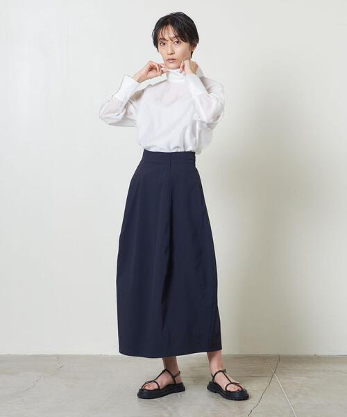 MARW UNITED ARROWS(マルゥ ユナイテッドアローズ)の「<MARW UNITED ARROWS(マルゥ ユナイテッドアローズ)> SHEER TTL BLS(シャツ/ブラウス・レディース・ホワイト/ブラック/クリーム・FREE)」の13枚目の写真