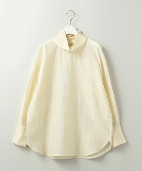 MARW UNITED ARROWS(マルゥ ユナイテッドアローズ)の「<MARW UNITED ARROWS(マルゥ ユナイテッドアローズ)> SHEER TTL BLS(シャツ/ブラウス・レディース・ホワイト/ブラック/クリーム・FREE)」の16枚目の写真