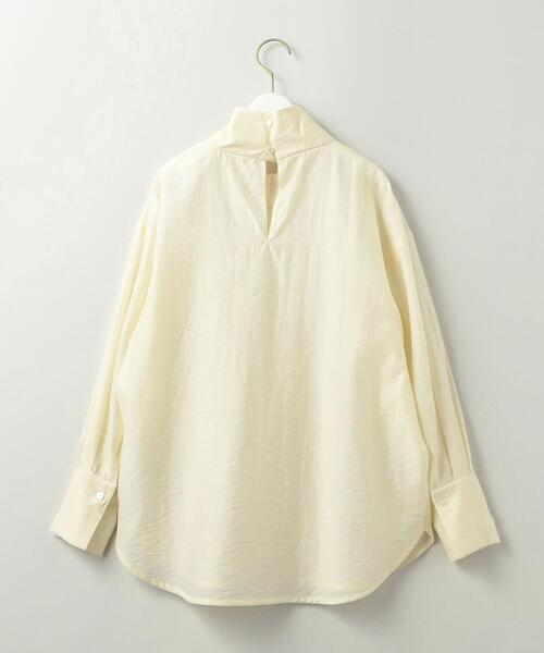 MARW UNITED ARROWS(マルゥ ユナイテッドアローズ)の「<MARW UNITED ARROWS(マルゥ ユナイテッドアローズ)> SHEER TTL BLS(シャツ/ブラウス・レディース・ホワイト/ブラック/クリーム・FREE)」の17枚目の写真