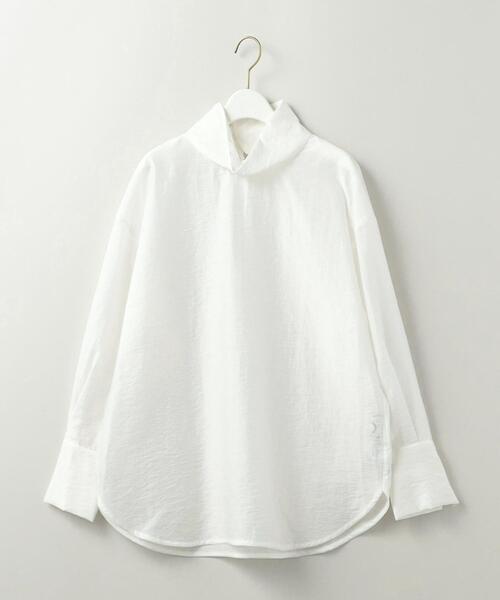 MARW UNITED ARROWS(マルゥ ユナイテッドアローズ)の「<MARW UNITED ARROWS(マルゥ ユナイテッドアローズ)> SHEER TTL BLS(シャツ/ブラウス・レディース・ホワイト/ブラック/クリーム・FREE)」の22枚目の写真