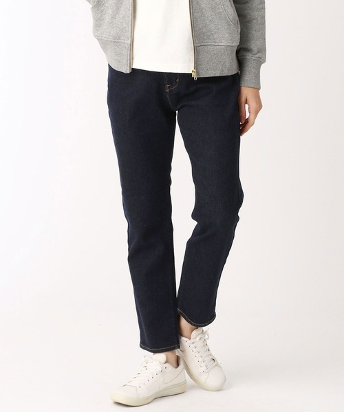 Grand PARK（グランドパーク）の「グランドパーク定番　ペグトップデニム（デニムパンツ・レディース・ライトブルー/ワンウォッシュ/ブルー・LARGE/SMALL/MEDIUM）」の3枚目の写真