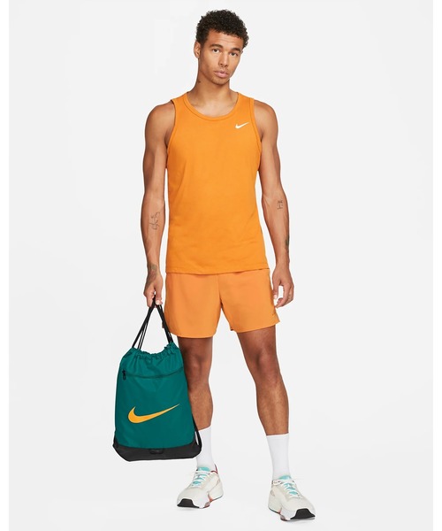 NIKE(ナイキ)の「《NIKEアパレル》ナイキ ブラジリア ドローSTジムサック9.523L(バックパック/リュック・メンズ・ブラック/ネイビー/ダークオリーブ/ロイヤルブルー/グリーン系その他/ライトブラウン/ライトブルー/グレー/ブルー・フリー)」の21枚目の写真