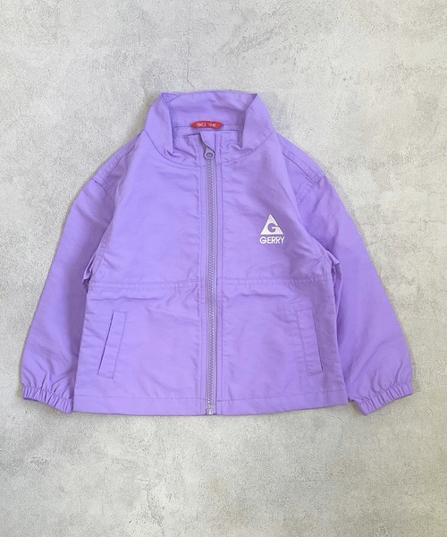GERRY（ジェリー）の「【GERRY】スタンドウィンドブレーカー（80～160cm）（ナイロンジャケット・キッズ・オリーブ/ピンク/パープル/イエロー/ブルー系その他/オレンジ系その他・80/90/100/110/120/130/140/150/160）」の4枚目の写真