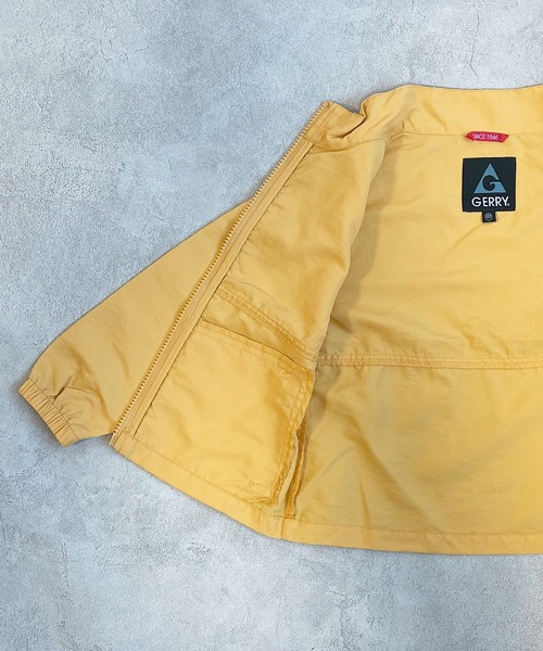 GERRY（ジェリー）の「【GERRY】スタンドウィンドブレーカー（80～160cm）（ナイロンジャケット・キッズ・オリーブ/ピンク/パープル/イエロー/ブルー系その他/オレンジ系その他・80/90/100/110/120/130/140/150/160）」の8枚目の写真