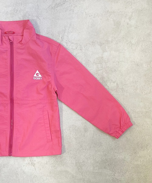 GERRY（ジェリー）の「【GERRY】スタンドウィンドブレーカー（80～160cm）（ナイロンジャケット・キッズ・オリーブ/ピンク/パープル/イエロー/ブルー系その他/オレンジ系その他・80/90/100/110/120/130/140/150/160）」の11枚目の写真