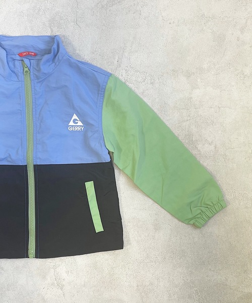 GERRY（ジェリー）の「【GERRY】スタンドウィンドブレーカー（80～160cm）（ナイロンジャケット・キッズ・オリーブ/ピンク/パープル/イエロー/ブルー系その他/オレンジ系その他・80/90/100/110/120/130/140/150/160）」の14枚目の写真