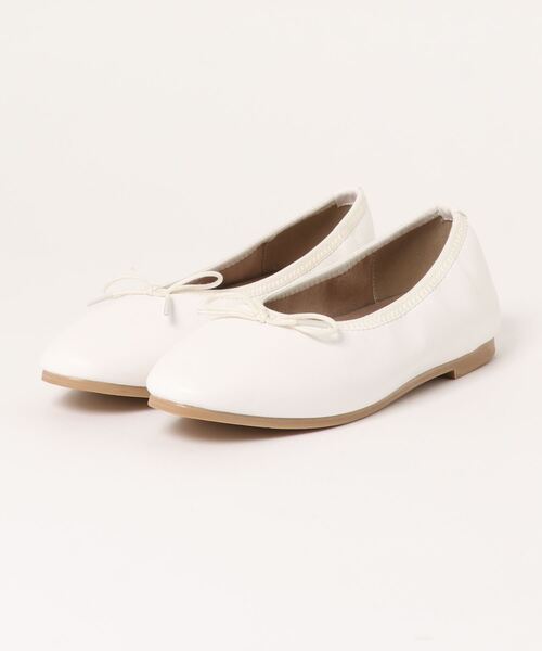 KOBE LETTUCE（コウベレタス）の「ふわふわインソールバレエパンプスシューズ[I2406]（パンプス・レディース・ホワイト/ブラウン/シルバー/オレンジ/ブラック・M/L/S/LL）」の16枚目の写真