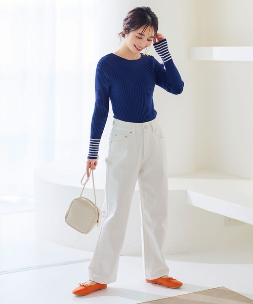 KOBE LETTUCE（コウベレタス）の「ふわふわインソールバレエパンプスシューズ[I2406]（パンプス・レディース・ホワイト/ブラウン/シルバー/オレンジ/ブラック・M/L/S/LL）」の13枚目の写真