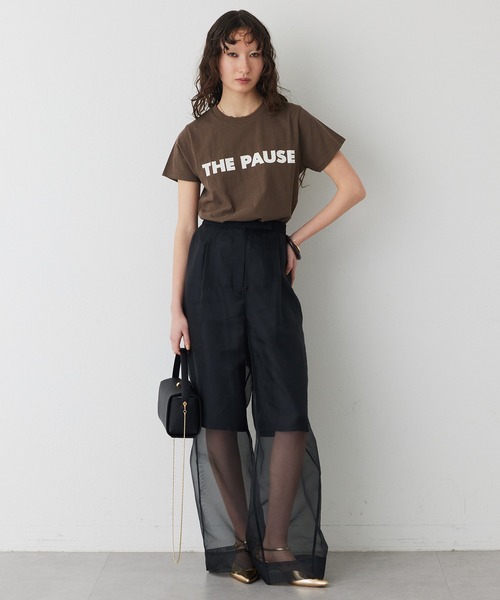 【THE PAUSE】THE PAUSE Tシャツ（Tシャツ/カットソー）｜THE PAUSE（ザ ポーズ）