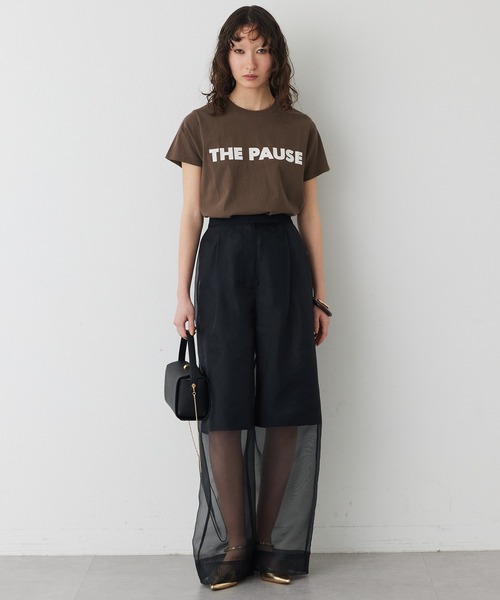 【THE PAUSE】THE PAUSE Tシャツ（Tシャツ/カットソー）｜THE PAUSE（ザ ポーズ）
