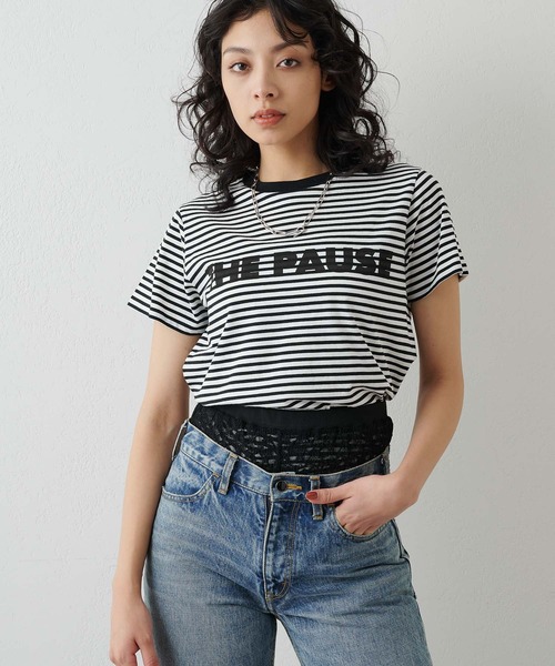 【THE PAUSE】THE PAUSE Tシャツ（Tシャツ/カットソー）｜THE PAUSE（ザ ポーズ）