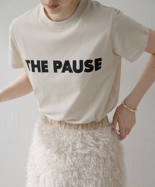 THE PAUSE】THE PAUSE Tシャツ（Tシャツ/カットソー）｜THE