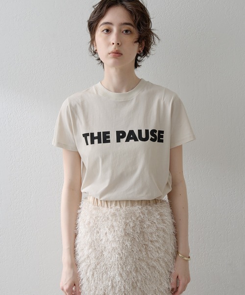 【THE PAUSE】THE PAUSE ロンT✴︎白✴︎一度着用のみ美品 Whim Gazette(ウィム ガゼット)｜【予約販売】【THE PAUSE】THE