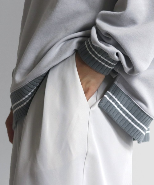 Confirm（コンファーム）の「タックルーズワイドパンツ【Confirm】（スラックス・メンズ・ブラック/ダークブルー/アッシュブラウン/オフホワイト/アイボリー/ブラウン/グリーン/ブラック系その他・L/M）」の11枚目の写真