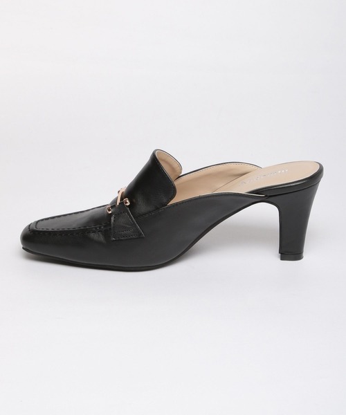 Andemiu（アンデミュウ）の「ビットローファーミュール267935（サンダル・レディース・ブラック/アイボリー・SMALL/MEDIUM/LARGE）」の16枚目の写真