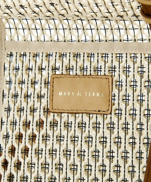 martinique(マルティニーク)の「MARY AL TERNA/MA2324BG-18-2 別注横長トート(ショルダーバッグ・レディース・キナリ/ブラック・FREE)」の6枚目の写真