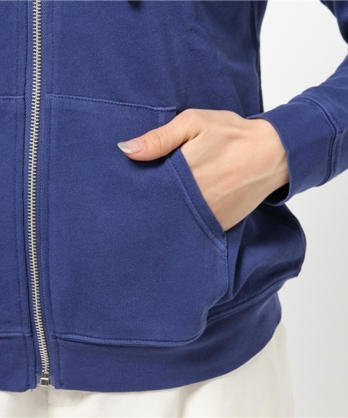 VENCEEXCHANGE（ヴァンスエクスチェンジ）の「BASIC ZIPパーカー（パーカー・レディース・オレンジ/ネイビー/その他31/ブラック・MEDIUM）」の11枚目の写真