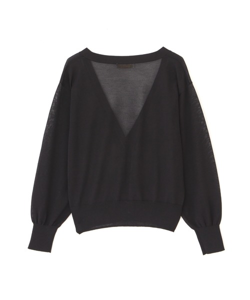 PROPORTION BODY DRESSING（プロポーションボディドレッシング）の「ＵＶシアーカーデ / 1212174402（カーディガン/ボレロ・レディース・ブラック/ホワイト・FREE）」の7枚目の写真