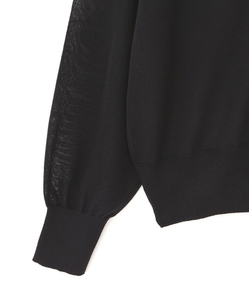 PROPORTION BODY DRESSING（プロポーションボディドレッシング）の「ＵＶシアーカーデ / 1212174402（カーディガン/ボレロ・レディース・ブラック/ホワイト・FREE）」の4枚目の写真